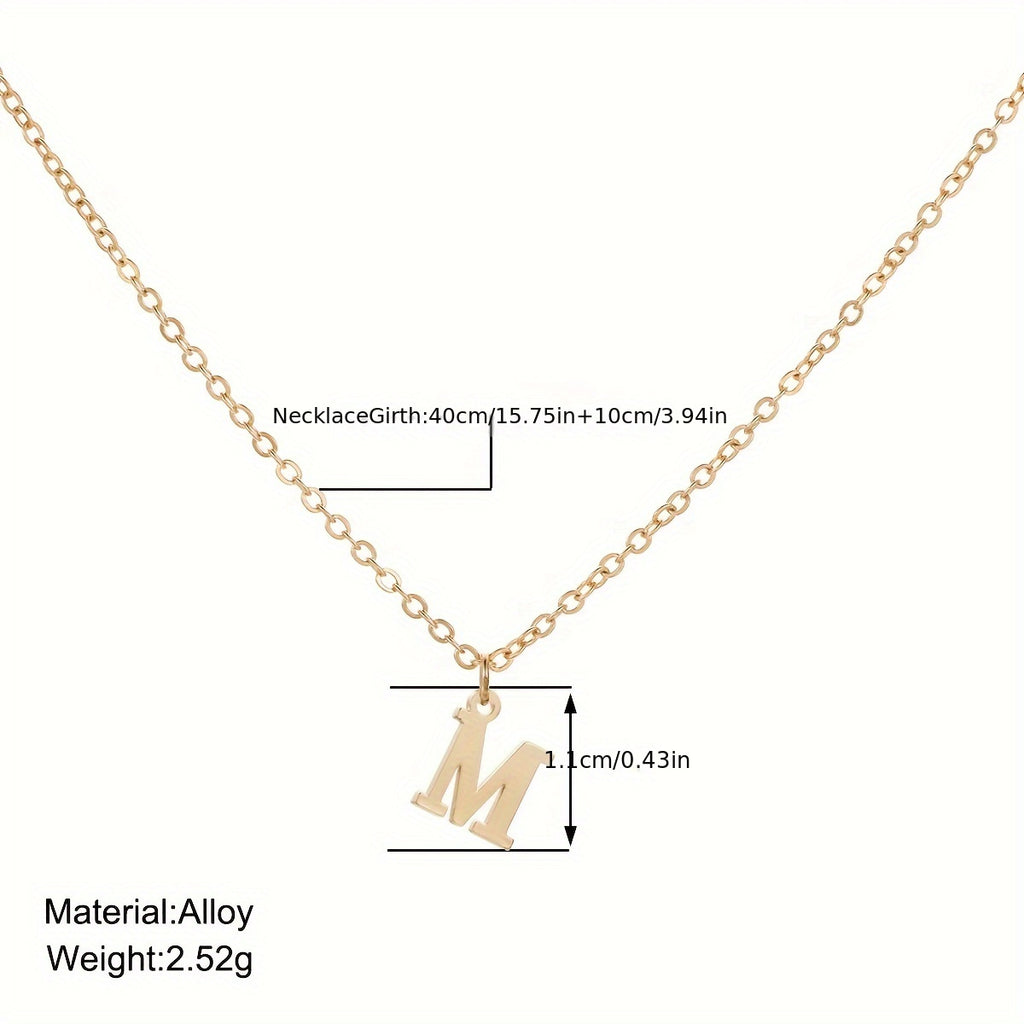 LÉTTERA Initial Necklace