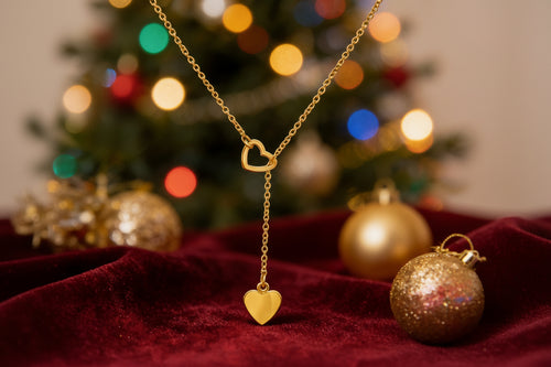 AMORÉE Gold Heart Necklace