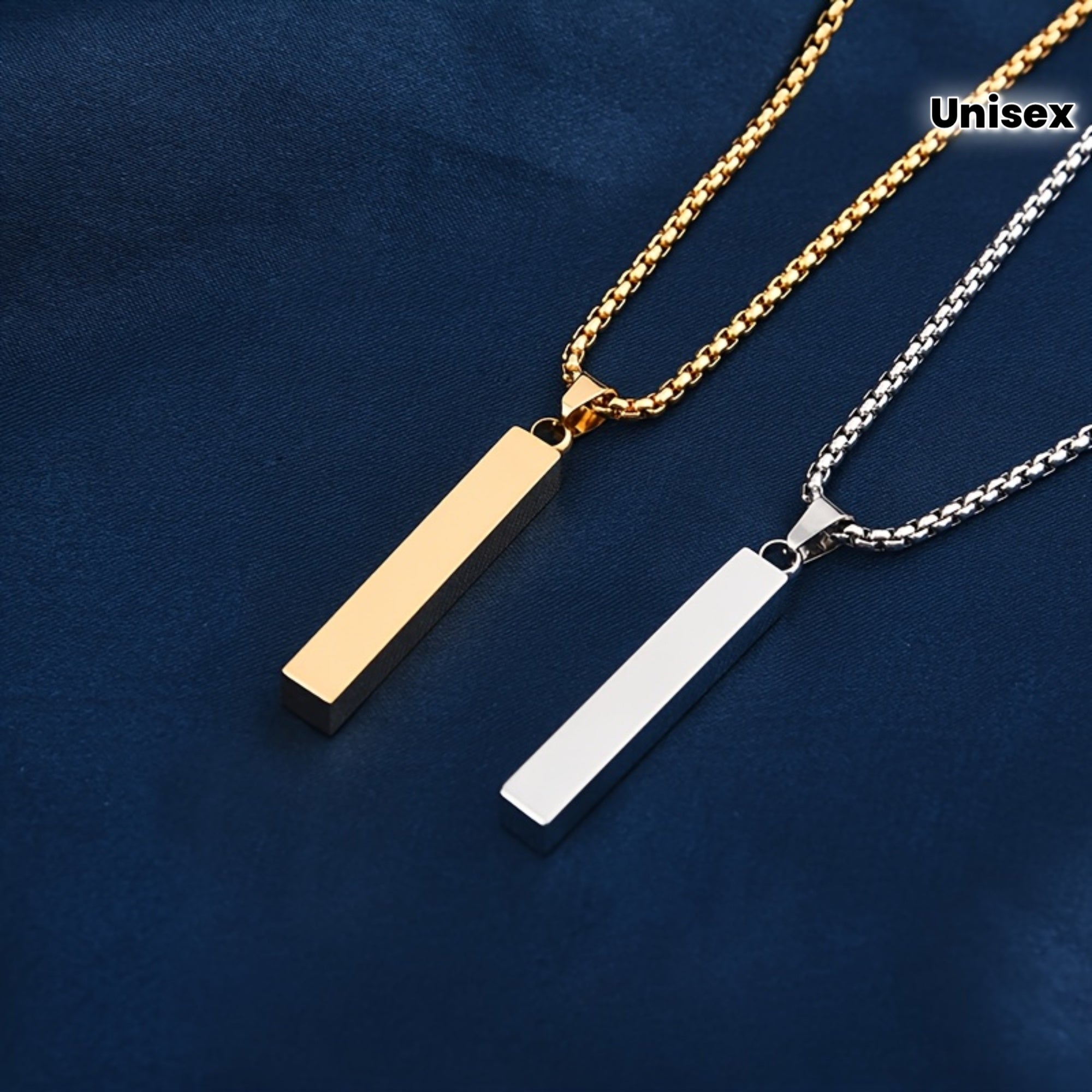 REBEL BAR Pendant Necklace