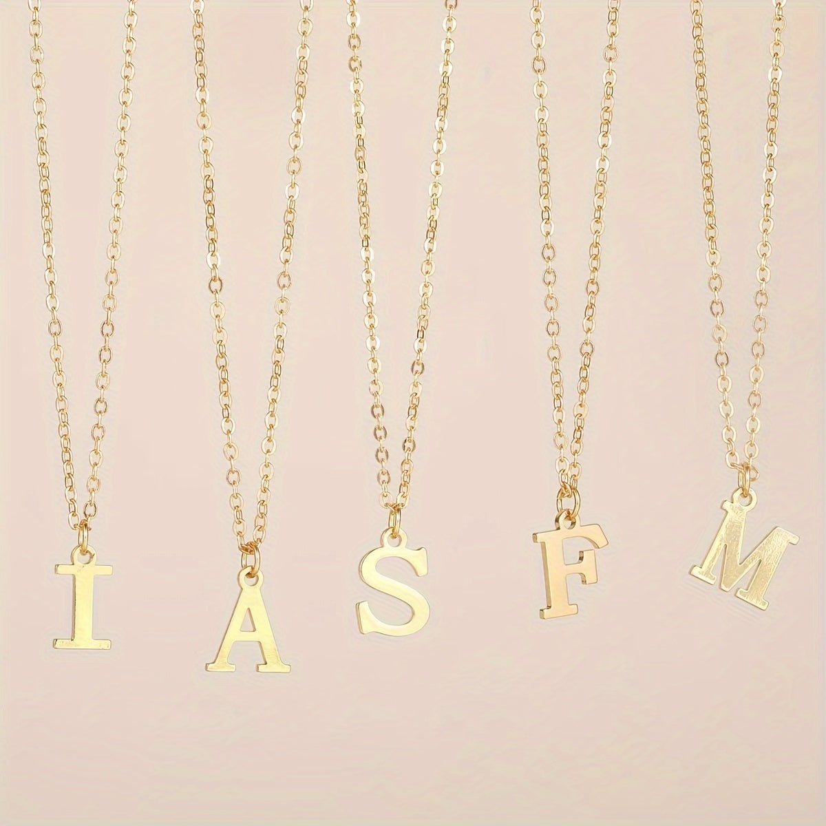 LÉTTERA Initial Necklace