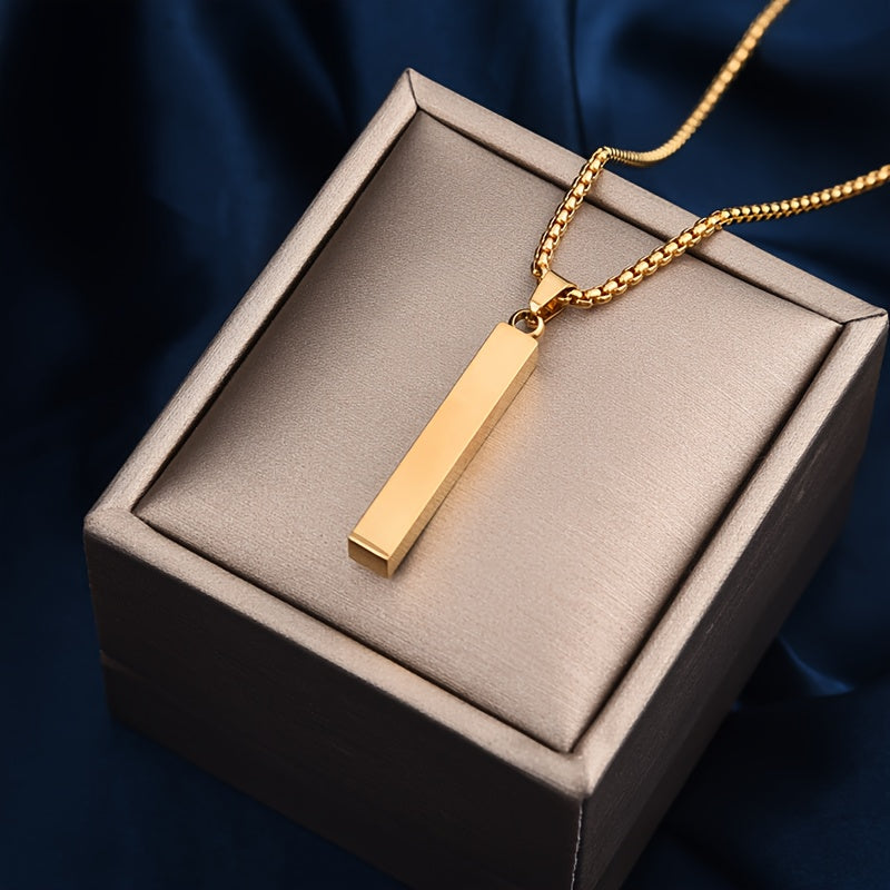 REBEL BAR Pendant Necklace