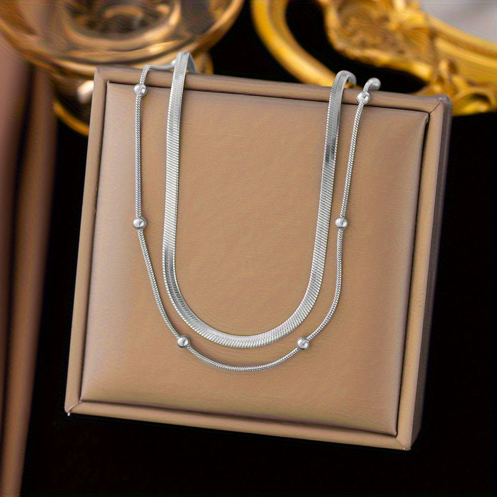 VELORA Double Layer Necklace