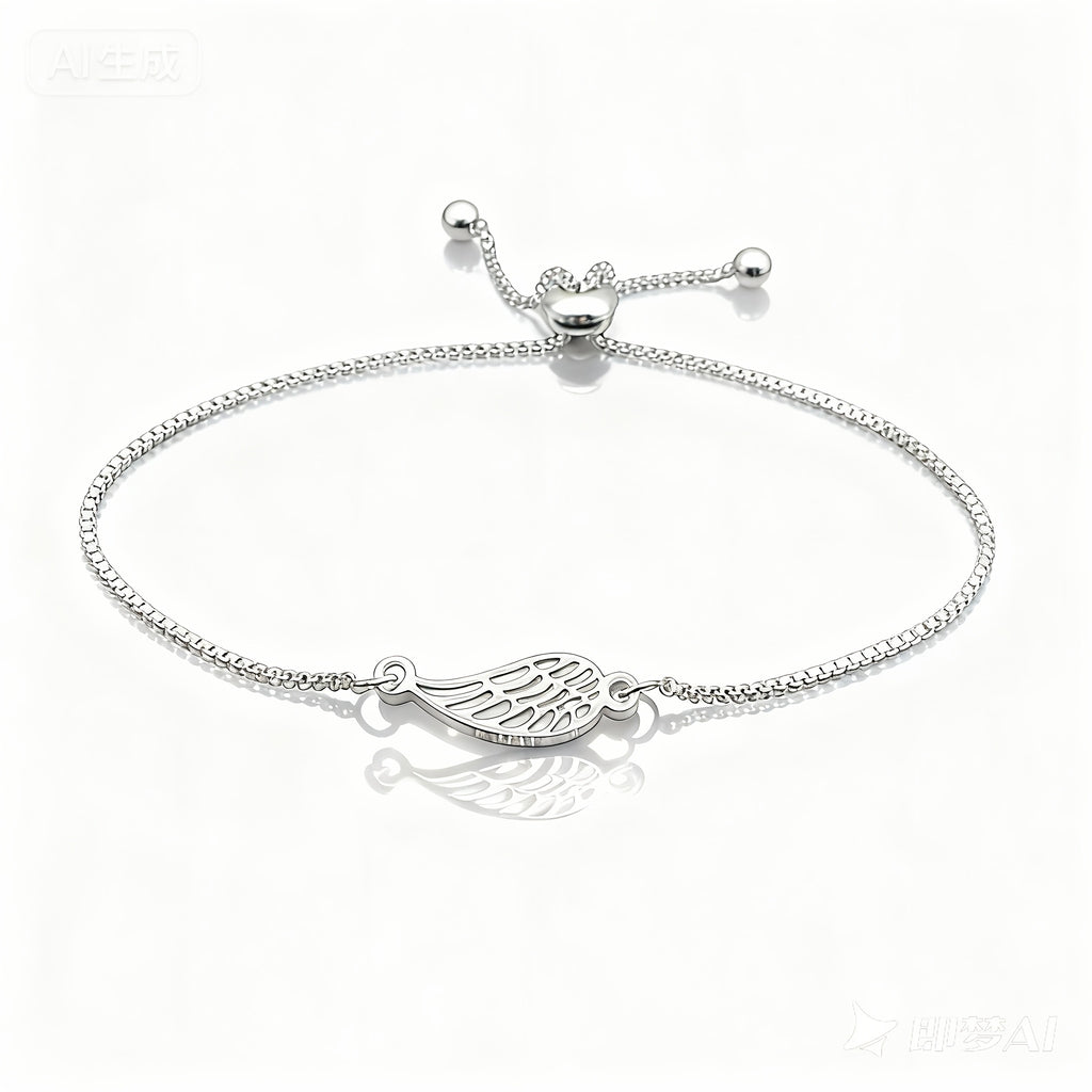 ANGEL WING Silver Bracelet