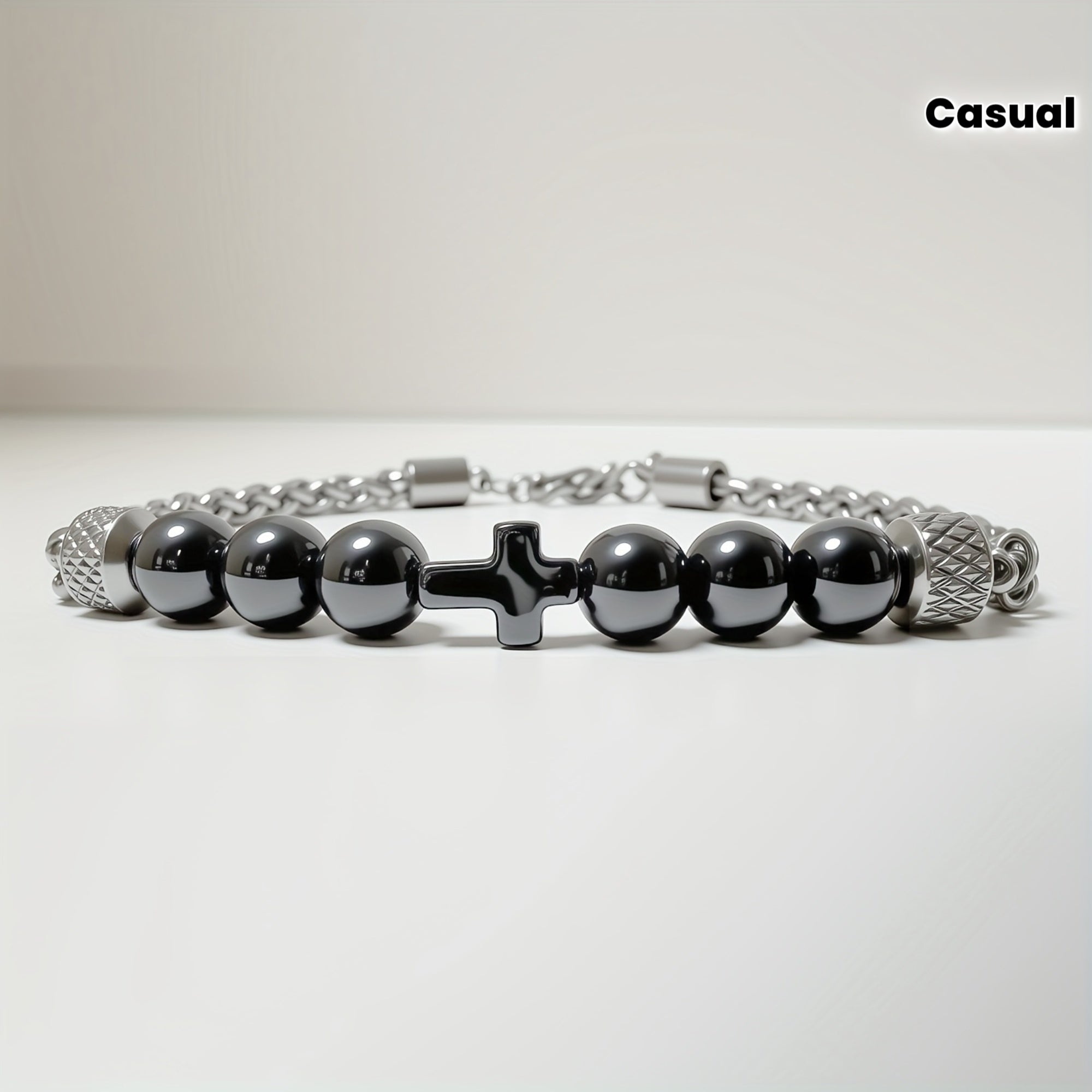 NOIR CROSS Bracelet