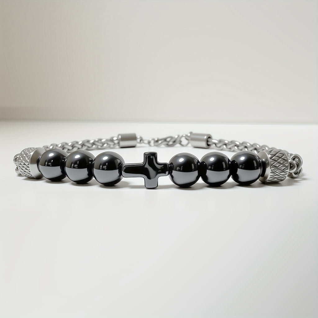 NOIR CROSS Bracelet