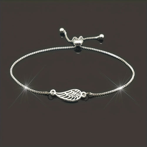 ANGEL WING Silver Bracelet