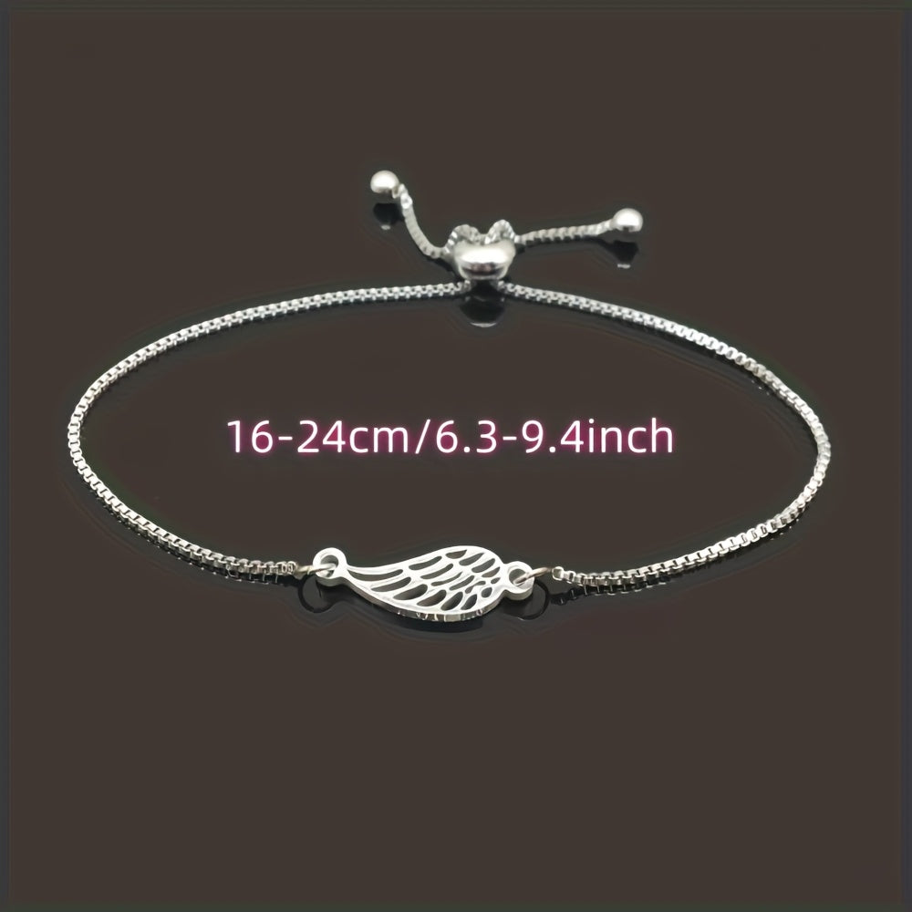 ANGEL WING Silver Bracelet