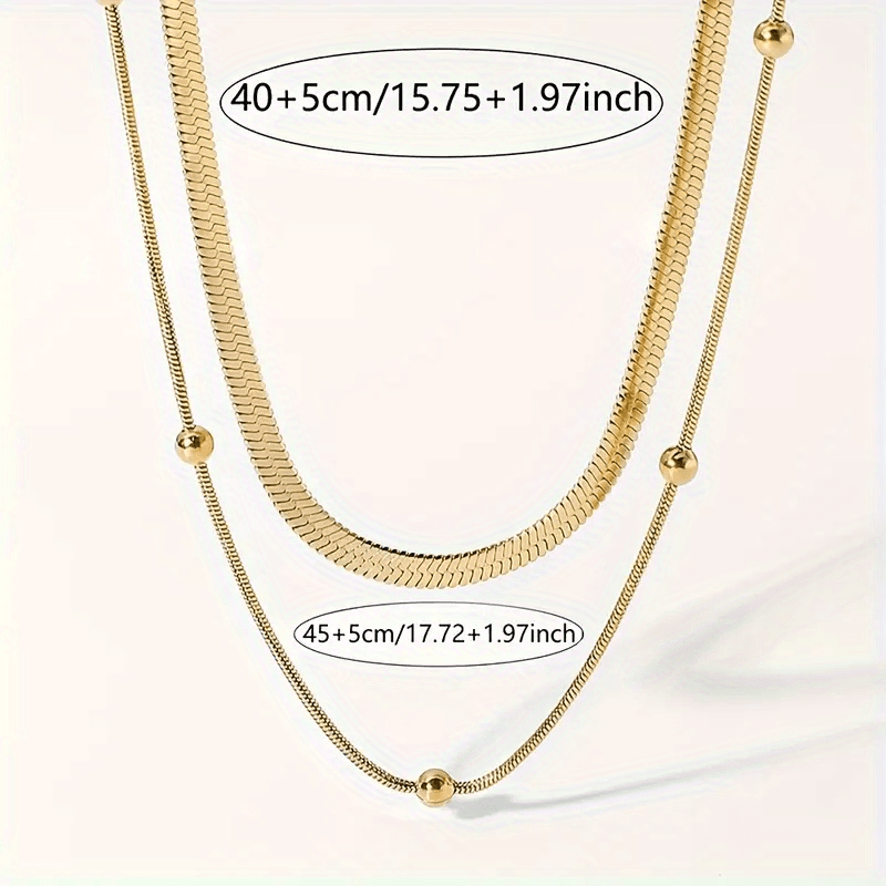 VELORA Double Layer Necklace