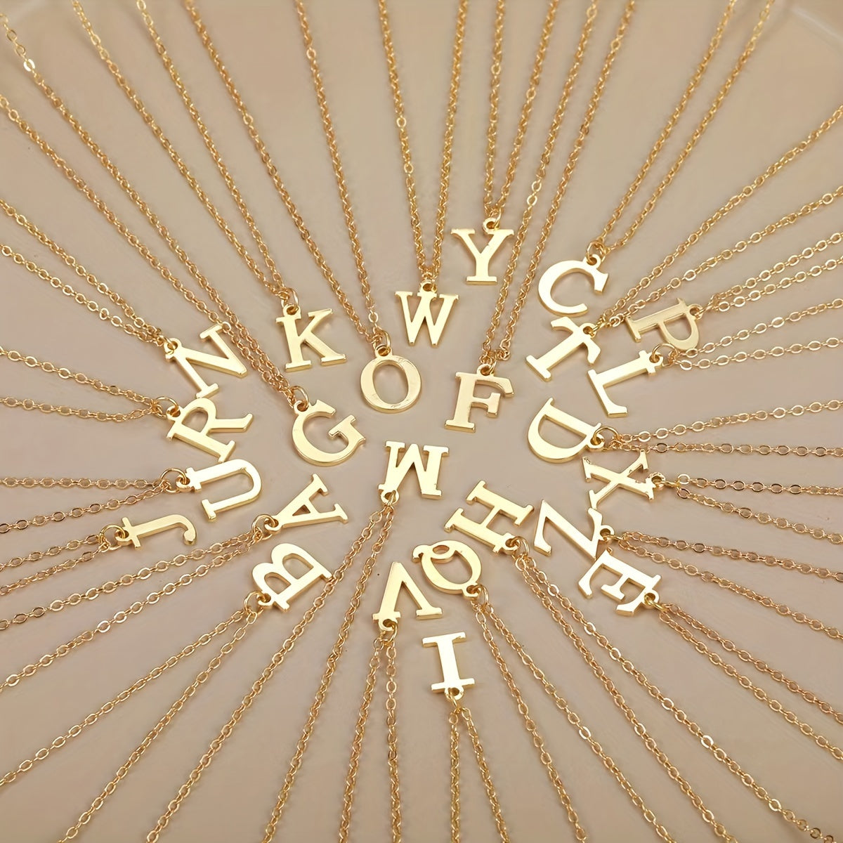 LÉTTERA Initial Necklace